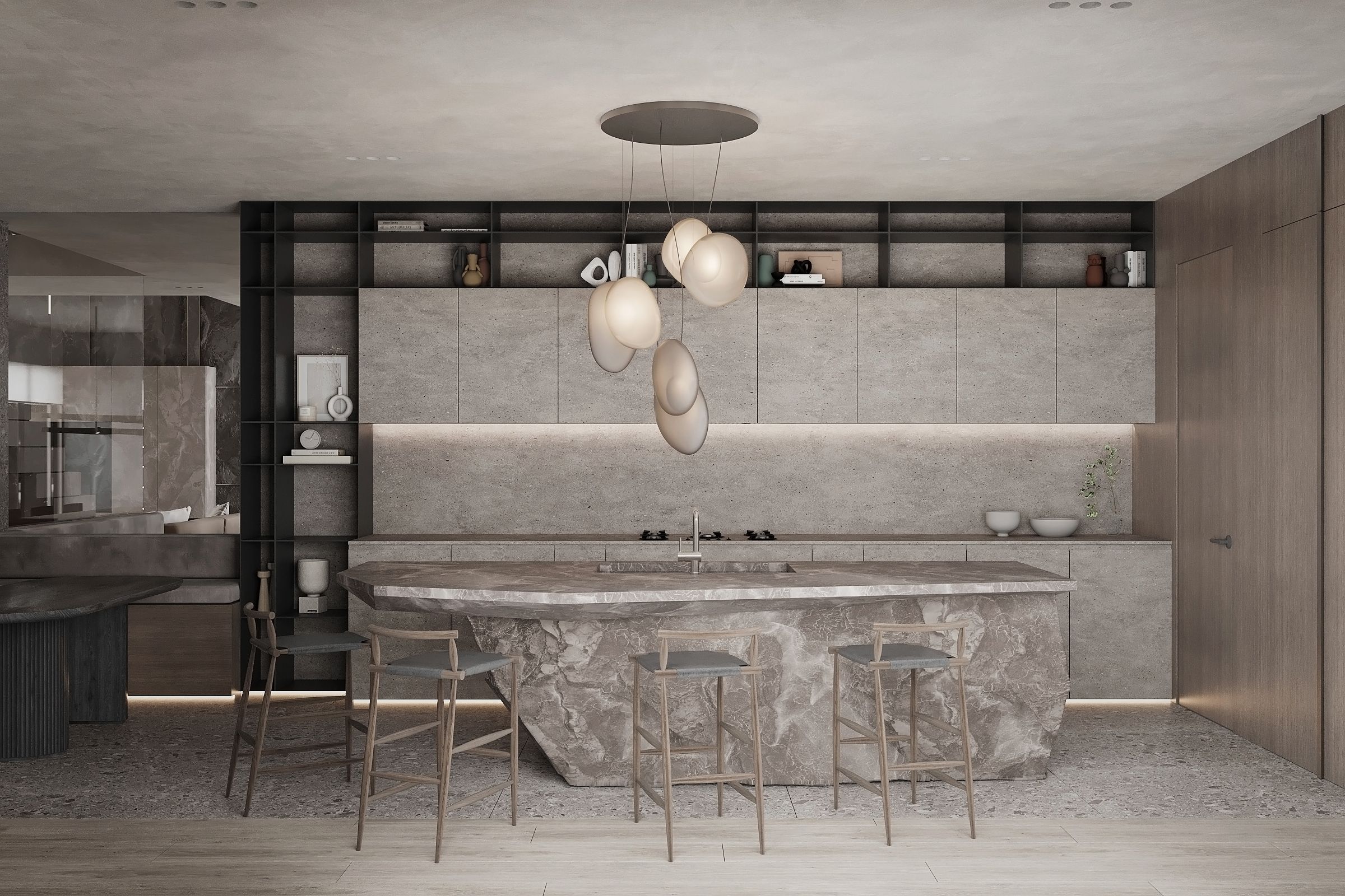 Functional kitchen layout