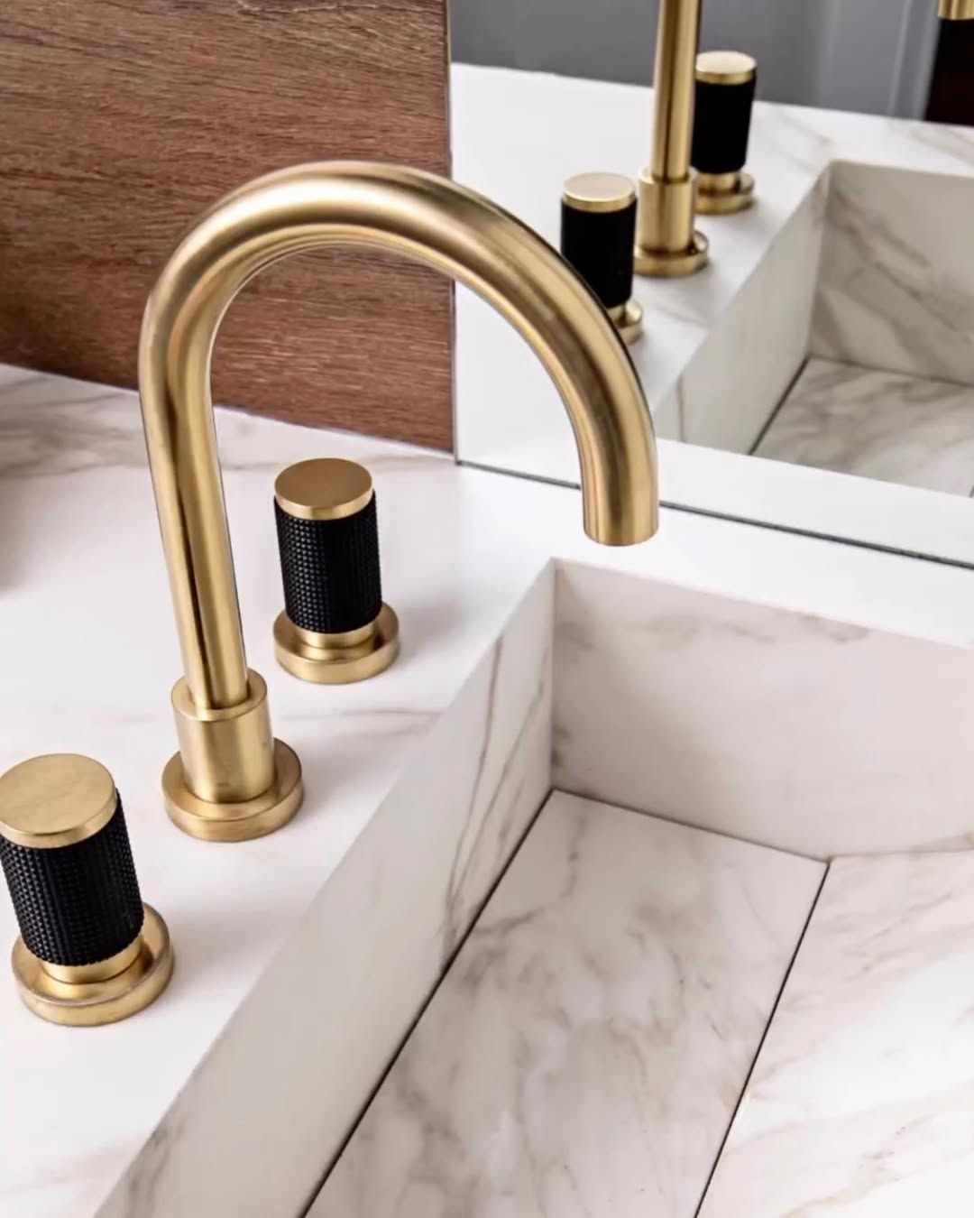Rubinet Faucet Instagram post featuring Designed by Iman